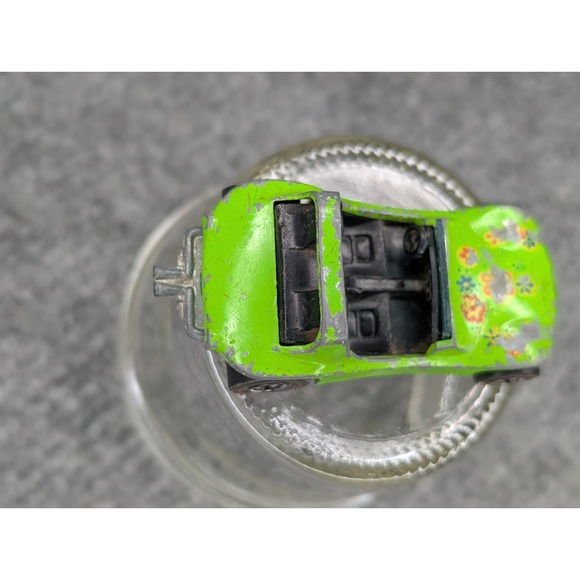 VINTAGE Hot Wheels Redline 1969 Green Dune Daddy w/ Flowers - Picture 5 of 6